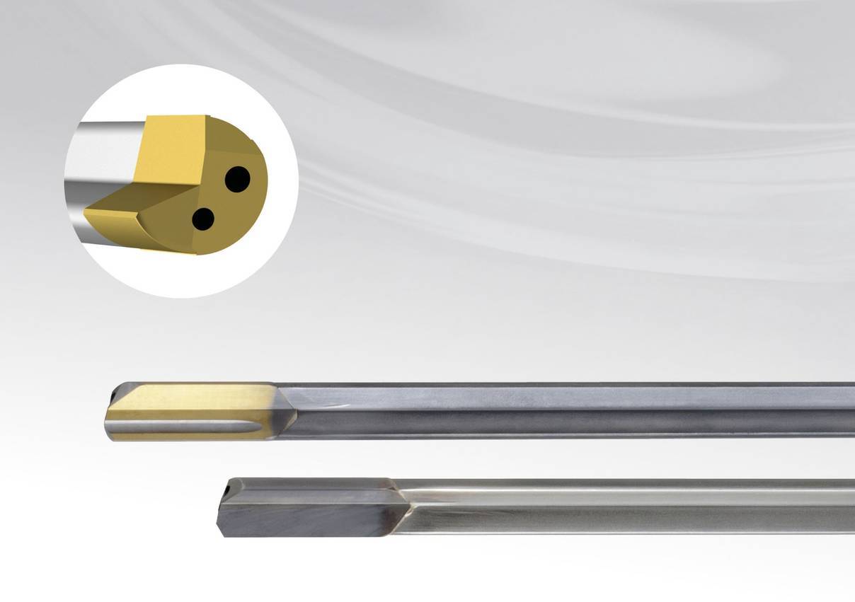 Single-fluted gun drill EB 80: Conventional