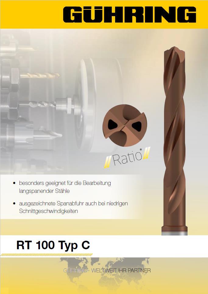 Gühring Bohrwerkzeuge - RT 100 TYp C
