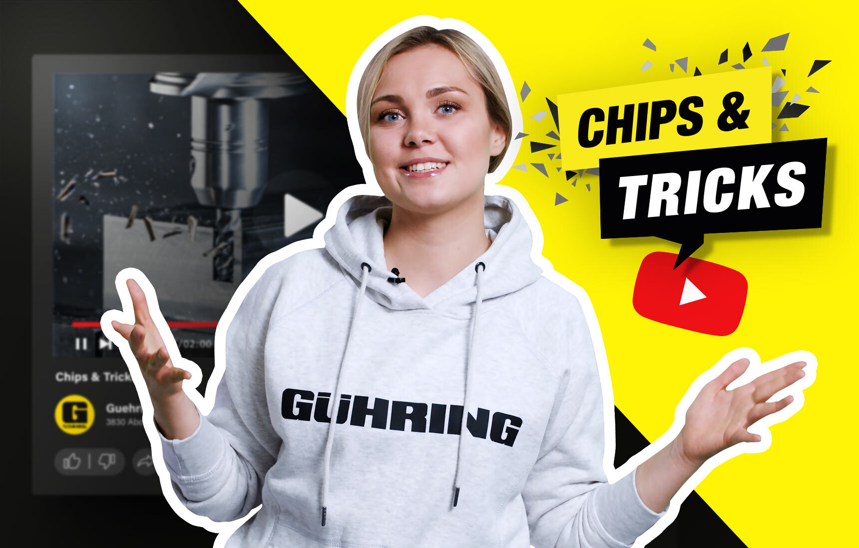 Chips & Tricks ist das neue Youtube-Format von Gühring