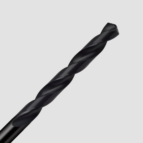 Close-up of a type N twist drill