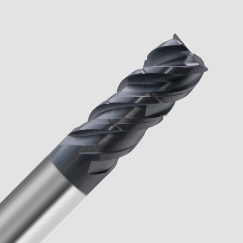 Close-up of an HPC milling cutter RF 100 Speed P
