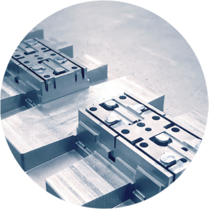 High-precision injection moulding tools with complex shapes and cut-outs