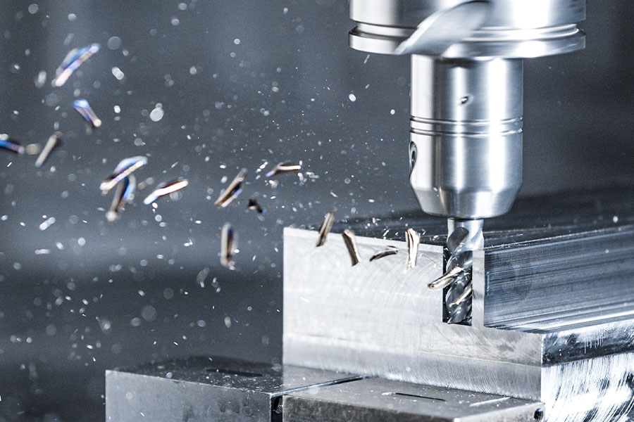 Solid carbide milling cutters in action