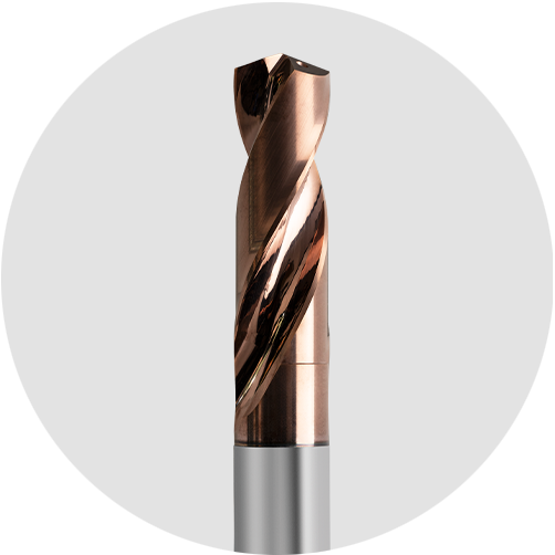 Close-up of an InoxPro solid carbide drill bit 8512 Close-up of an InoxPro solid carbide drill bit 8512