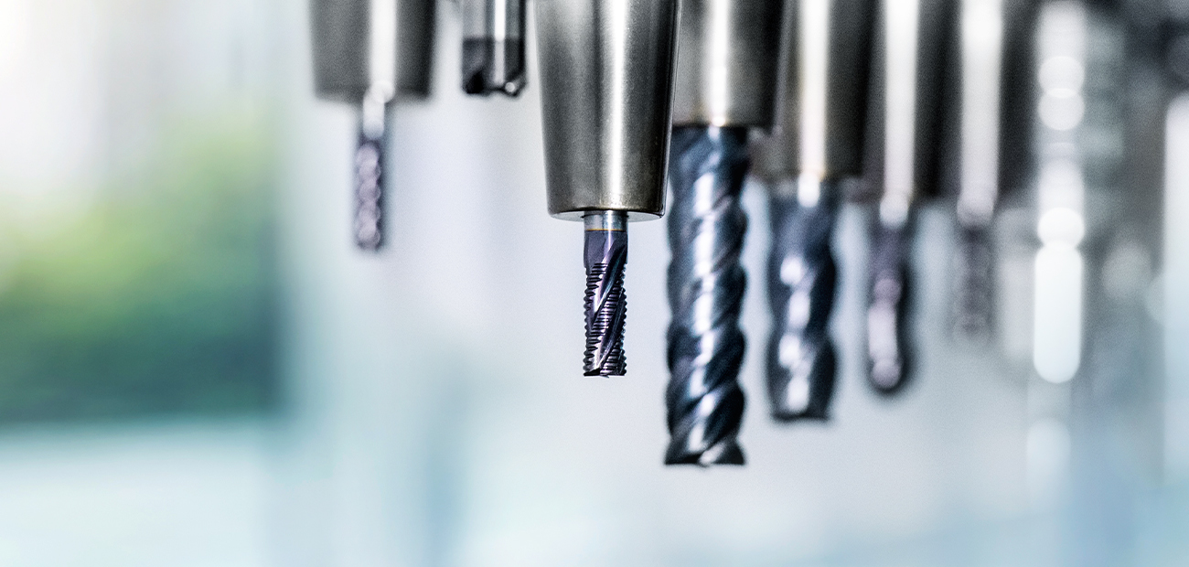 Various types of precision drills and milling tools Various types of precision drills and milling tools