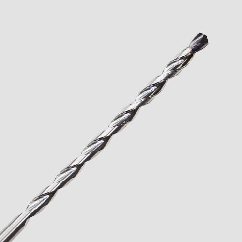 Close-up of an RT 100 T deep-hole drill