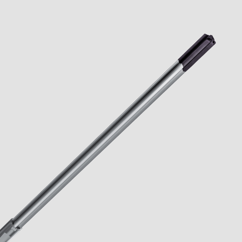Close-up of a VB80 deep-hole drill bit