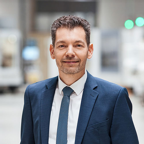 Portrait of Bernd Schwanz, responsible for finances and logistics