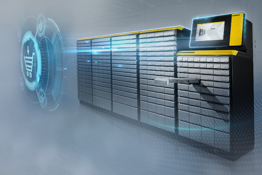 Automatisiertes Werkzeugausgabesystem mit E-Commerce-Integration
