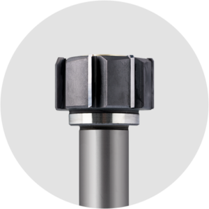 Close-up of a high-performance reamer HR 500 GT