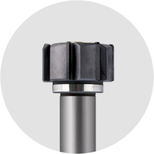Close-up of a high-performance reamer HR 500 GT HM