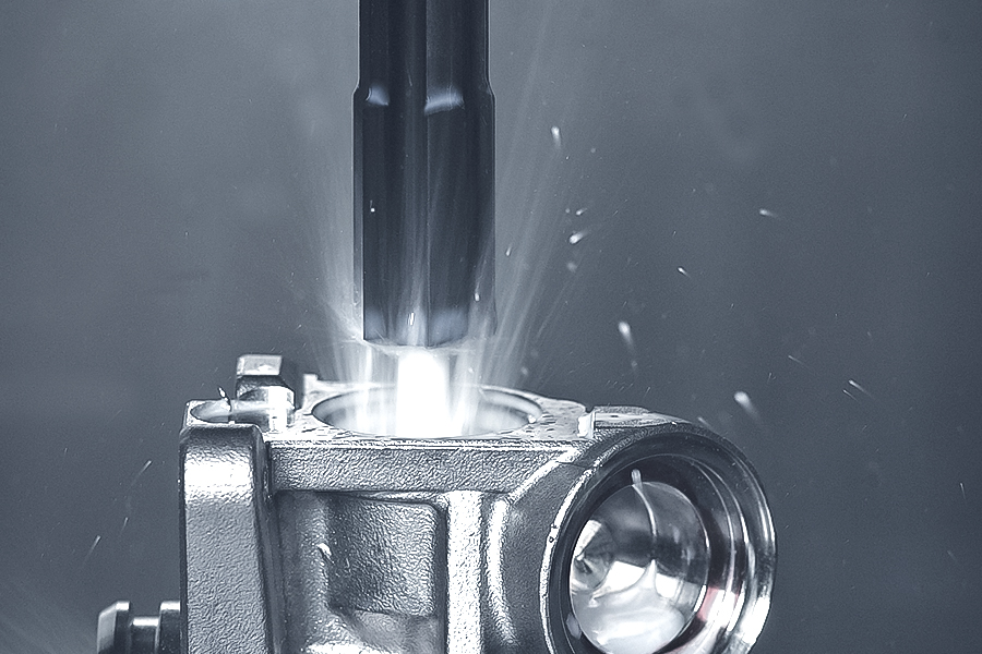 a reamer in action