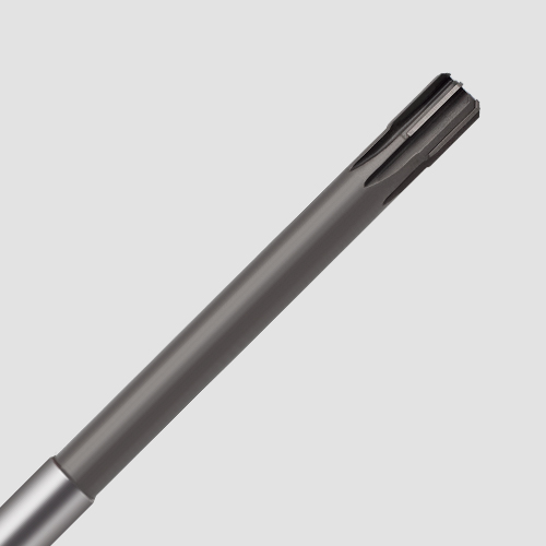 Close-up of a shape A reamer