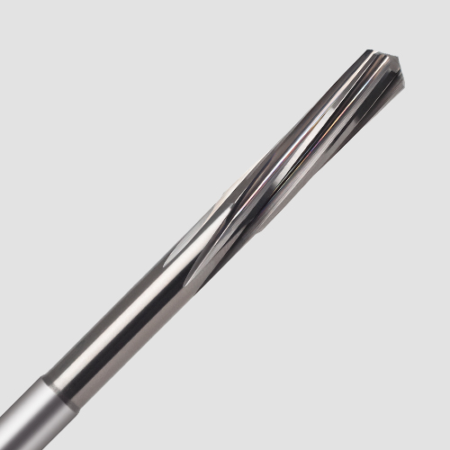 Close-up of a shape B reamer