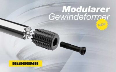 Flexibel mit modularen Gewindewerkzeugen