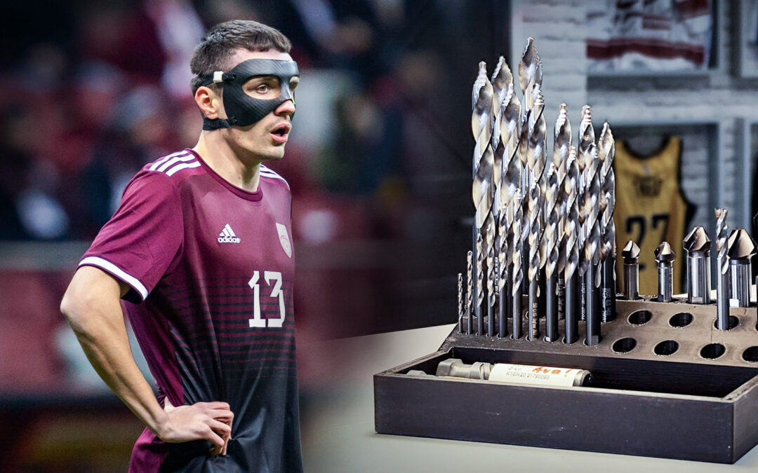 Carbonmasken retten Sportstars: Individuelle Hightech-Orthesen  mit Präzision von Gühring