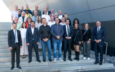 Ehrung der Jubilare und Neurentner